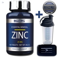 Scitec Nutrition Premium Essentials Zink 100- 400 Tabletten 25mg Zinc + Bonus 