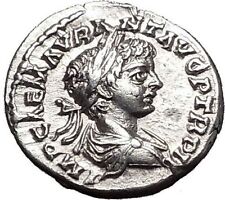 CARACALLA Laodice ad Mare mint: 198AD Silver Ancient Roman Coin SPES i55600
