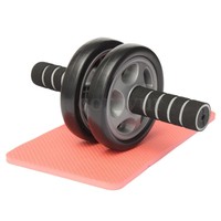 Bauchroller Bauchtrainer Fitness Bauch Roller Bauchmuskeltrainer AB Wheel + Pad