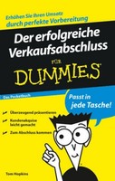 BUCH - Der erfolgreiche Verkaufsabschluss für Dummies Das Pocketbuch - Tom Hopki