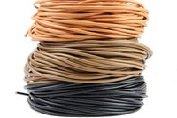 Lederband rund - Ø 2 / 3 / 4 / 5 mm- Lederschnur Lederriemen