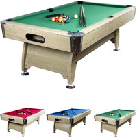7ft Billardtisch Pool Billard Billiardtisch Tischbillard Poolbillard Farbwahl