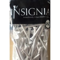 Insignia 2-teilige Holztees 3 1/4″ 100 Stück Tees