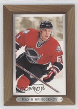 2003 Upper Deck Bee Hive Golden #24 Maxim Afinogenov /15 Buffalo Sabres Card 7a0