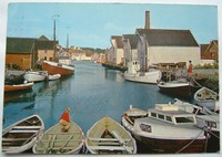 Norge, Norwegen, Parti fra Skudesneshavn, (Skudeneshavn, Karmøy), 1970