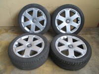 S-Line Alufelgen Sommerreifen 225 45 R17 Audi A4 S4 B6 8E 7,5x17 ET38 5x112