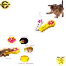 Paw Style Cat Catch the Interactive Led Light Pointer Exercise Chaser Toy Pet