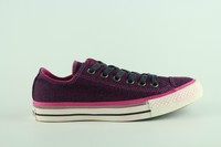 [C628] Converse All Star Zip Rand Ox Schuhe Denim Lila Neu Gr 37,5 UK 5 537197C