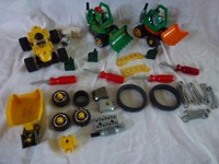Lego Duplo Toolo 3 fast komplette Fahrzeuge / Ersatzteile