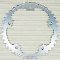 STRONGLIGHT KETTENBLATT 42 ZÄHNE 130 MM 5 ARM 9 + 10 FACH ALU 5083 SILBER