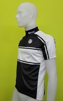 AITOS Radtrikot kurz Arm Retro - schwarz im Sport-Cut