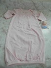 Baby Girl 0-3 Months Lovely Carter's Pink Floral Hand Cover Cotton Sleeper Gown 