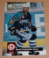 DEL Playercard * Bernd Truntschka * Düsseldorfer EG * Saison 1995-96