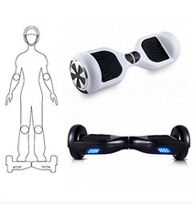 2 Wheels Mini Smart Self Balancing Electric Unicycle Scooter Balance Car White