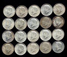 New listing
One Roll 1964 Kennedy Half Dollars 90% Silver (20 Coins) Lot B44