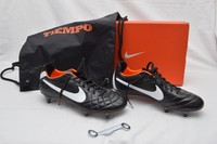 Nike Tiempo Legend IV SG Gr.41 [UK 7 / BR 39.5] schwarz/orange Stollenschuhe, 16