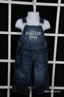 OshKosh B'gosh Boys Overall Sz 12 Months Denim Blue 100% Cotton Excellent