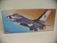 F-16 A Thunderbirds, U.S. Air Force, Hasegawa 1:72  Bausatz NEU