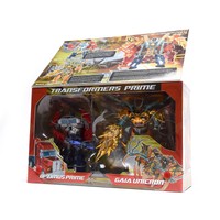 Transformers Exclusive Optimus Prime + Gaia Unicron Year Of Snake Roboter Kinder