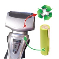 Akkutausch Akkuwechsel Panasonic u.a. ES 7058 ES-RF31 ES 8249 ES-LT31 ES-ST 25 K