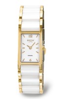 Boccia Titanium Uhr, Damenuhr, Titan, Ceramic, 3201-03, NEU