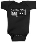 Threadrock Baby Trust Me I'm a Future Jedi Infant Bodysuit Star Wars Parody