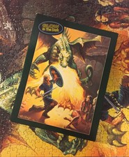Dragon's Pass Jigsaw Puzzle 550 Pcs Bits & Pieces, 2000, 18x24, Glow in the Dark