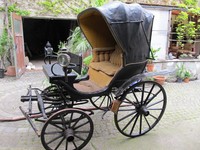 Historische Pferdekutsche - Doktorwagen - Victoria Kutsche ?