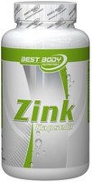 12,47€/100g, Best Body Nutrition Zink, 100 Kapseln Dose