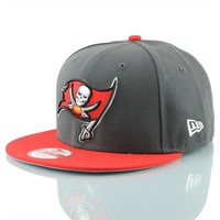 New Era Tampa Bay Buccaneers 2-Tone Grey 9FIFTY Snapback NFL Cap S/M