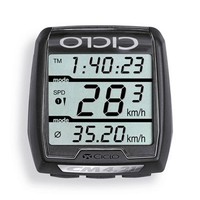 CICLOSPORT CM 4.21 BIKE-COMPUTER TACHOMETER FUNK-FAHRRADTACHO BLACKLINE SCHWARZ 