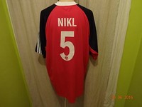 1.FC Nürnberg Adidas Heim Trikot 2001/02 "Adecco" + Nr.5 Nikl Gr.XL- XXL TOP