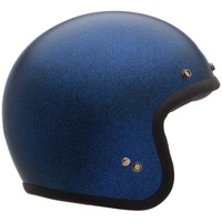 BELL CUSTOM 500 - MATTE BLUE FLAKE HELMET *FREE PEAK* **FREE NEXT DAY DELIVERY**