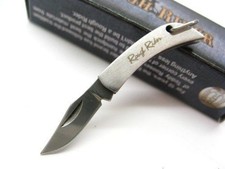 ROUGH RIDER Mini Lockback Stainless Blade Handle Folding Knife Keyring RR162 NEW