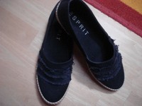 Esprit Espandrilles schwarz neuwertig Größe 39