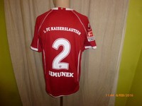 1.FC Kaiserslautern uhlsport Matchworn Trikot 2012/13 + Nr.2 Simunek Gr.M