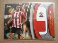 2015-16 Topps English Premier League Gold Football Fibers Relics Dusan Tadic