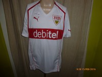 VfB Stuttgart Original Puma Heim Trikot 2004/05 "debitel" Gr.XXL