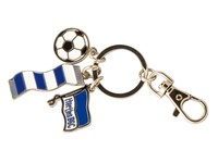 SCHLÜSSELANHÄNGER mit 3 Anhängern Hertha BSC Berlin  NEU