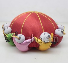 Children Needle Sewing Pin cushion Big Red Chinese Needle Pillow 4"