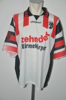 SC Freiburg Trikot Gr. XXL Uhlsport 1995/96 Zehnder Wärmekörper RAR Sammler