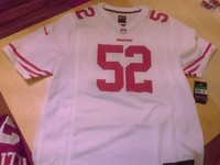 Nike NFL Football Willis San Francisco 49ers Limited Jersey Weiß Gr. XL NEU