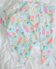 NEW Sz 9 Mon Carters Pajamas Shirt Pants Girls Popcycles 2 pc set