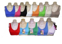 7 Stück Damen Bustier Push Sport BH NahtlosTV mit Soft Einlage BRA S M L XL 2XL