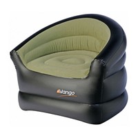 Vango Deluxe Flocked Chair aufblasbarer Camping Sitz Aufblas-Sessel