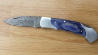 damastmesser klappmesser, HANDMADE Damascus pocket knife,folding knife (#01)