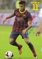 Neymar · FC Barcelona · Autogramm