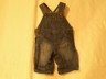 BOYS OSHKOSH GENUINE BABY DENIM OVERALLS SIZE 6 MONTHS