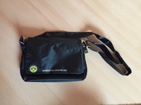 Umhängetasche Tasche Handtasche BVB Emblem Borussia Dortmund schwarz-gelb