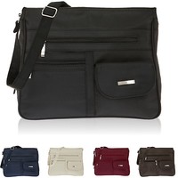 Handtasche ALESSANDRO MADRID Schultertasche Damentasche Microfaser Tasche WAHL